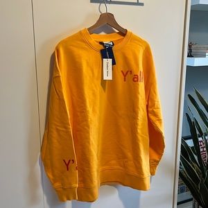 Outdoor Voice, Y’all means All. YMCA in this limited-edition sweatshirt. Small